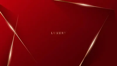 Luxury red background vector